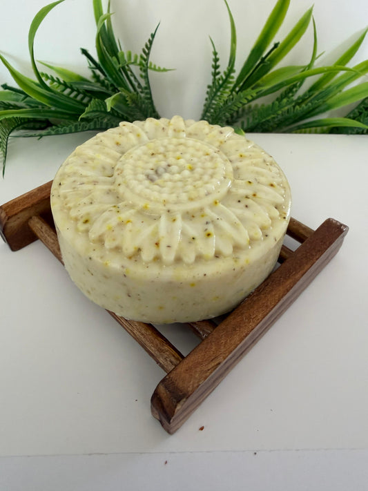 Jabón calmante de manzanilla